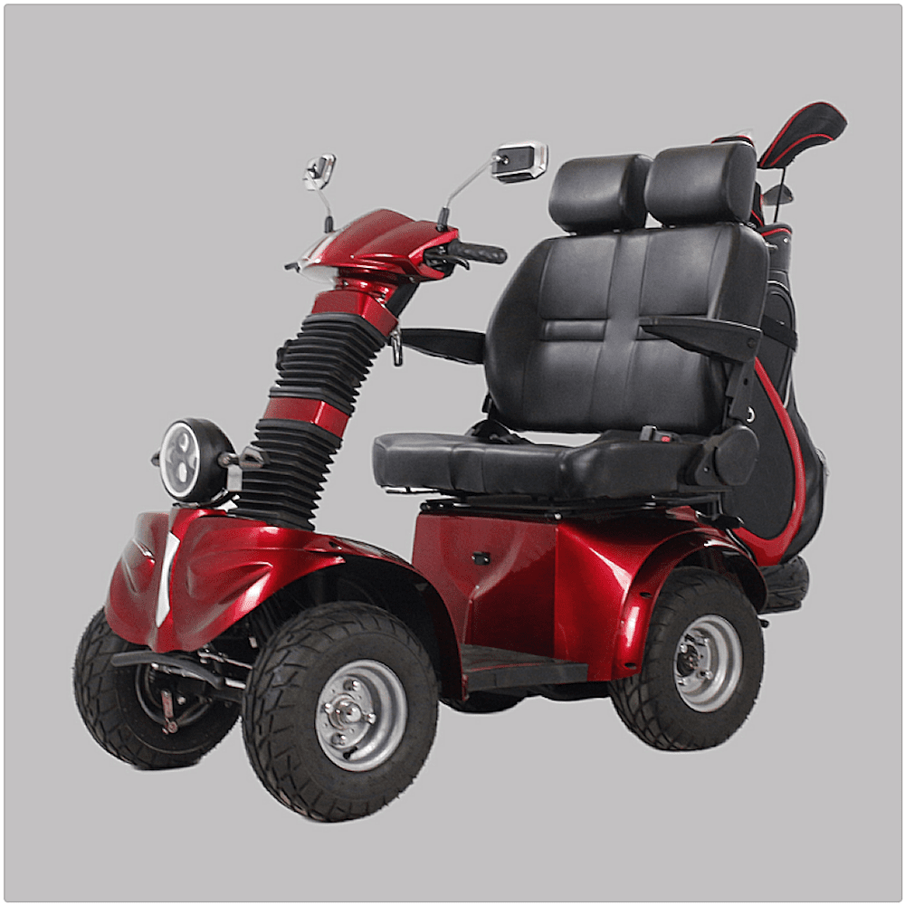 AOK ES-038 Duet dual seat heavy duty mobility scooter