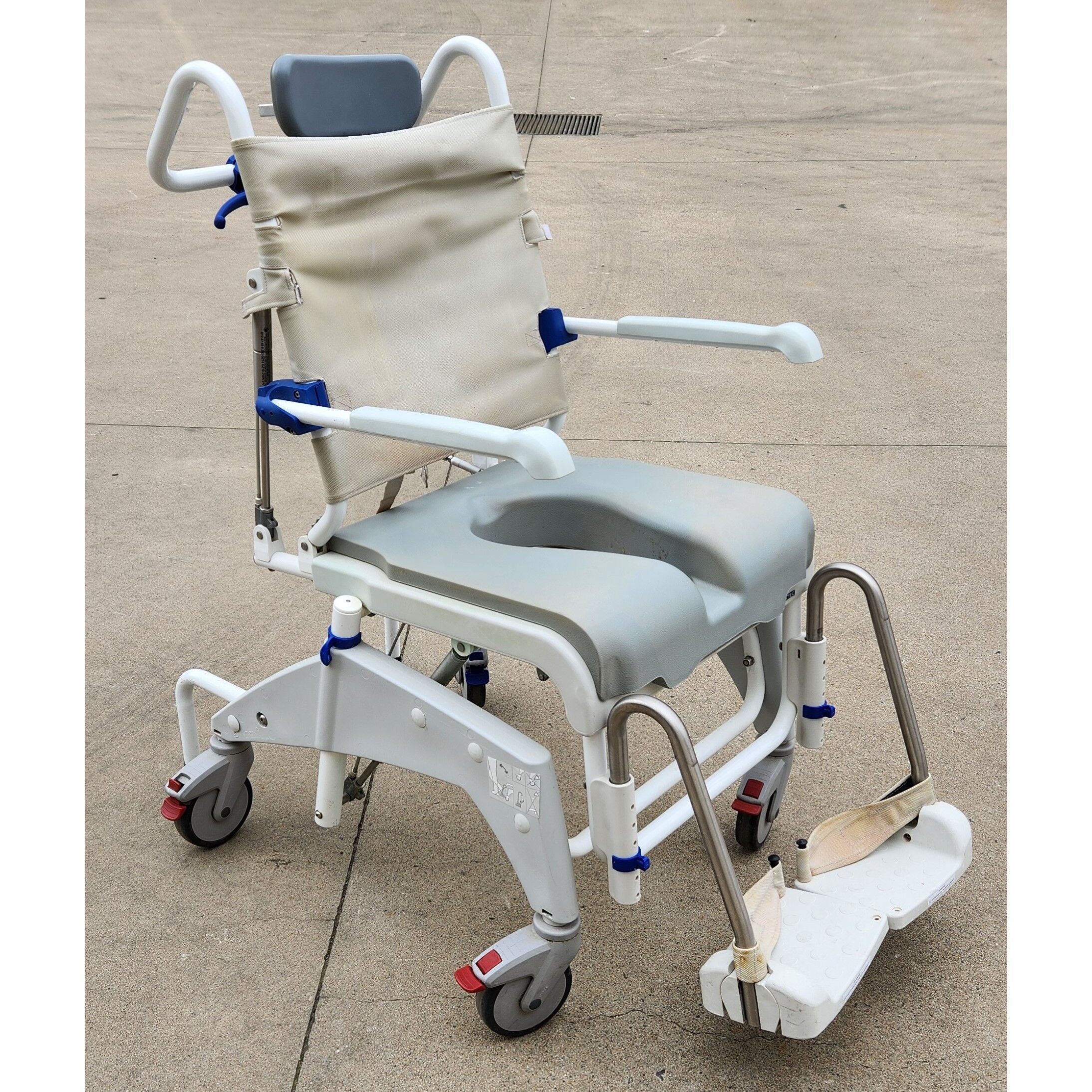 Back Recline/Tilt-in-Space Commode