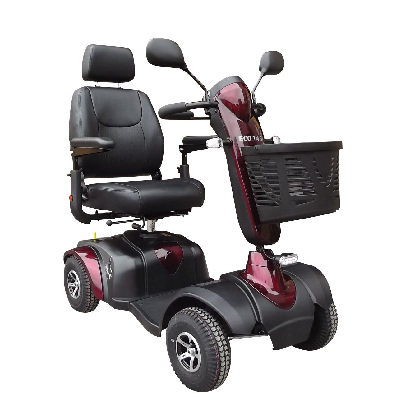 Merits Eco 745 Tuscan Red Mid-Size Mobility Scooter