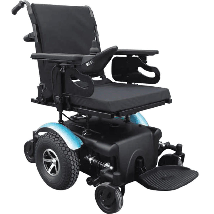 Maverick 12 Rehab Mid-Wheel Drive Power Electric with Crash Tested Tie Down Points
